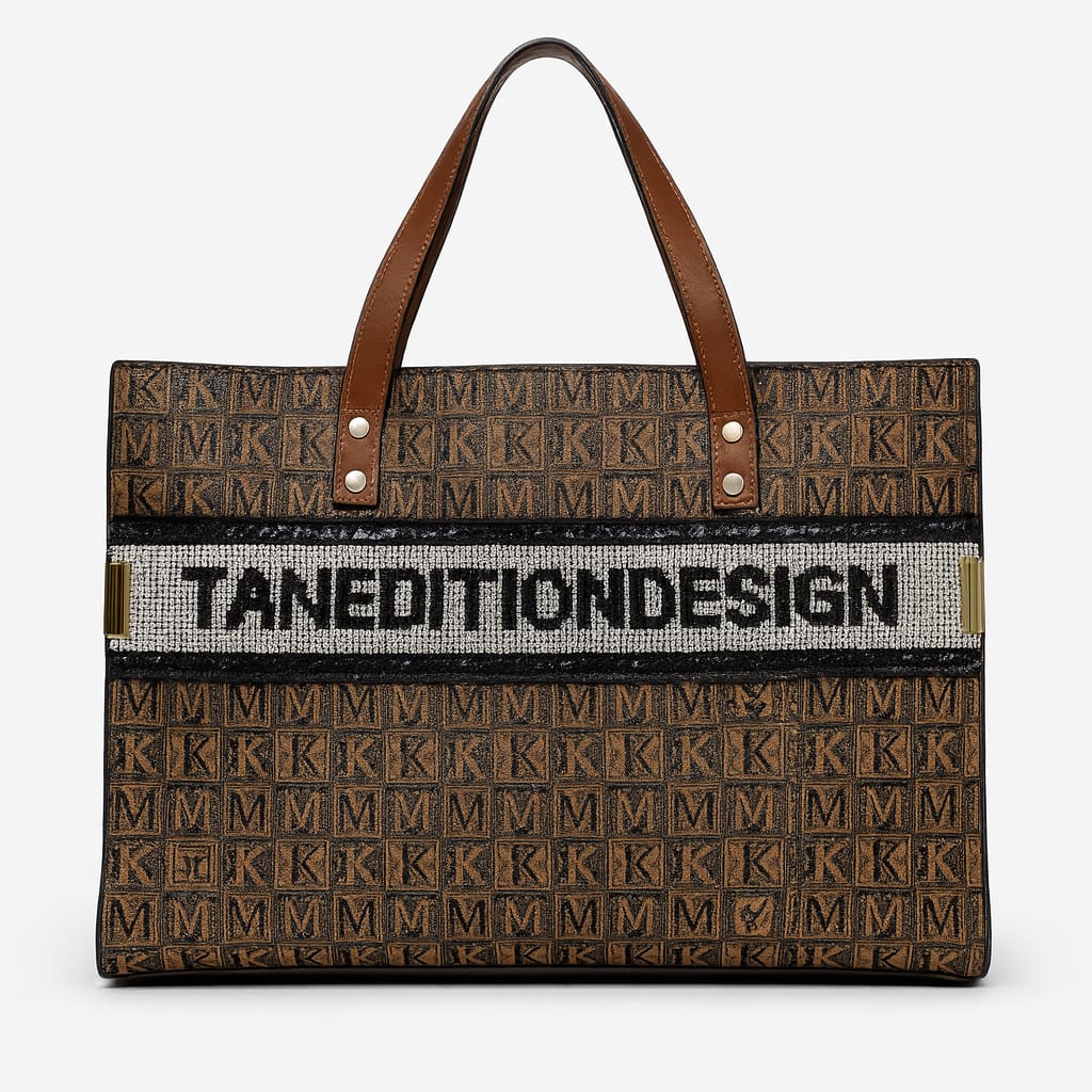 Luxury TANEDITIONDESIGN Monogram Tote Bag